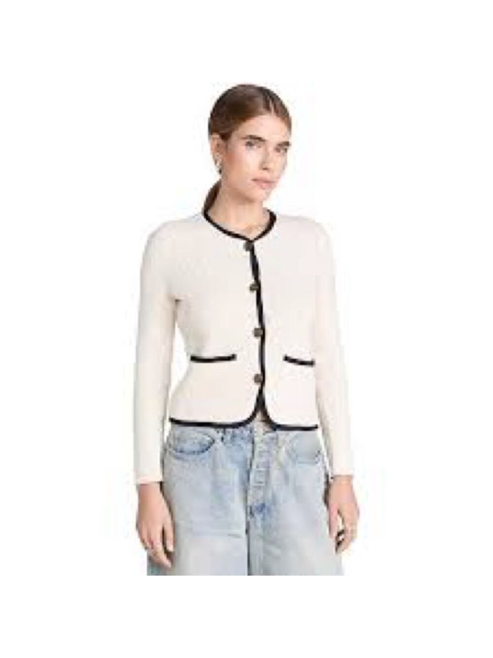Rag & Bone Nancy Merino Wool-Blend Cardigan Medium EUC - Picture 8 of 8